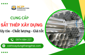 Cung cấp sắt thép xây dựng uy tín, đa dạng quy cách và giá tốt tại TPHCM